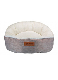 CRUFTS LARGE BROWN DONUT BED