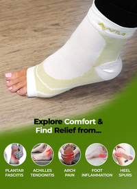 Plantar Fasciitis Compression Foot Sleev 