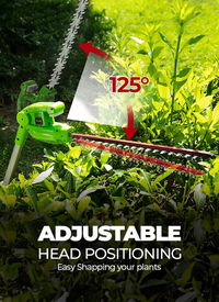 'Greenworks 24 Volt 51cm Cordless Pole Hedge Trimmer (Tool Only)