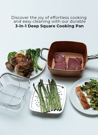 All-in-1 Copper Infused Cooking Pan