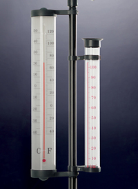 5 IN 1 WEATHER STATION WITH SOLAR LIGHT