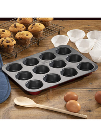 HAIRY BIKERS 12 CUP MUFFIN PAN