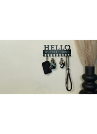 Wall Mounted Key Hanger with 10 Hooks - My Sweet Home Design