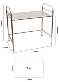 Microwave Space Saving Storage Shelf