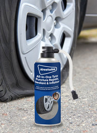 Tyre Puncture Repair, Sealer and Inflator