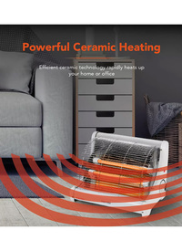 1200W FAN 2 BAR CERAMIC HEATER 1200W FAN 2 BAR CERAMIC HEATER