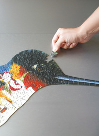 Bird Shape Jigsaw Puzzle