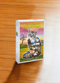 Cat Shape Jigsaw Puzzle 1000pcs