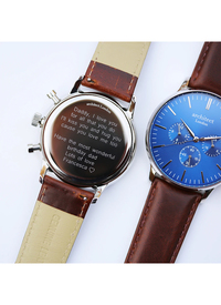 Men's Architect Motivator With Walnut Strap