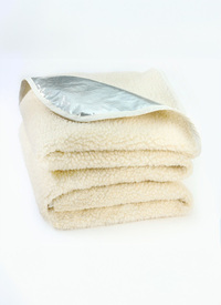 Sherpa Lined Below Zero Thermal Blanket