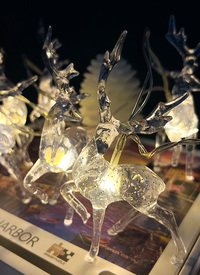 Reindeer LED Chain Decoration