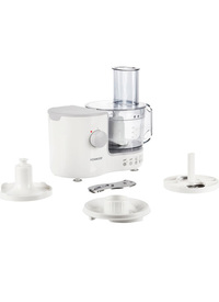 White Compact Food Processor 1.4L 400w