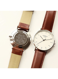 Men's Architect Zephyr Watch Walnut Strap