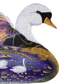 Swan Shape Jigsaw Puzzle