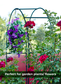 Huntingdon Ornamental Arch & Planters