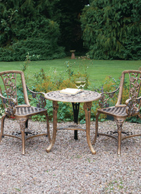 3 Piece Rose Armchair Patio Set 