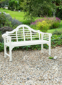 Lutyens Style Hardwood Bench 