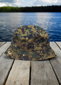 Camo Design Bucket Hat