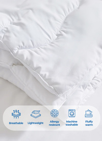 10.5tog Lightweight Washable Duvet 