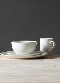 Islington 16pc (4 setting) Porcelain Dinner Set