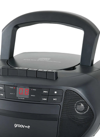 Traditional CD and Cassette Player