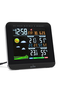 Weather Gauge Alarm Clock 