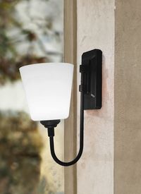 Easy attachable wall lamp