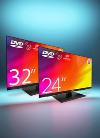 HD Ready LED TV with DVD 