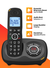 XL595 DECT Phone with Answer Machine 