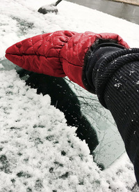 Quilted Ice Scraper Quilted Ice Scraper