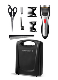 Remington Hair Clipper Cord & Cordless Titanium Case Kit
