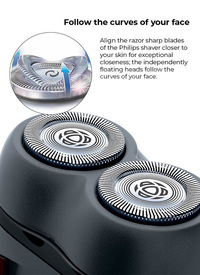 Philips Men's Cordless Travel Electric Shaver