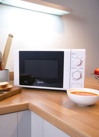 Igenix White 20L 700W Manual Microwave