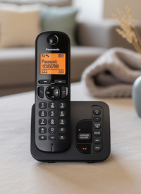 Panasonic Digital Cordless (DECT) Phone Single Handset Panasonic Digital Cordless (DECT) Phone Single Handset