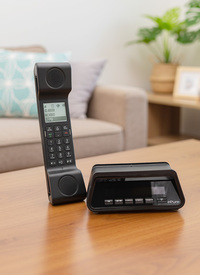 Alcatel ePure Premium Cordless Phone with Answer Machine Black