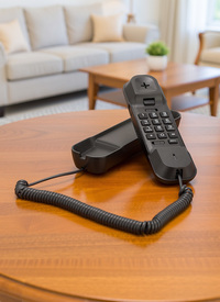 Alcatel T06 Compact Corded Phone Black Alcatel T06 Compact Corded Phone Black