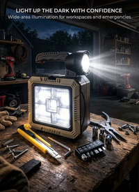 Powerful Floodtorch and Essential Tools