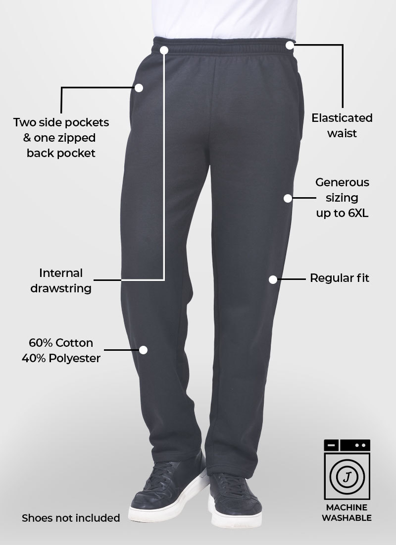 Mens Jolliman Leisure Easy Pull On Trouser Joggers | eBay