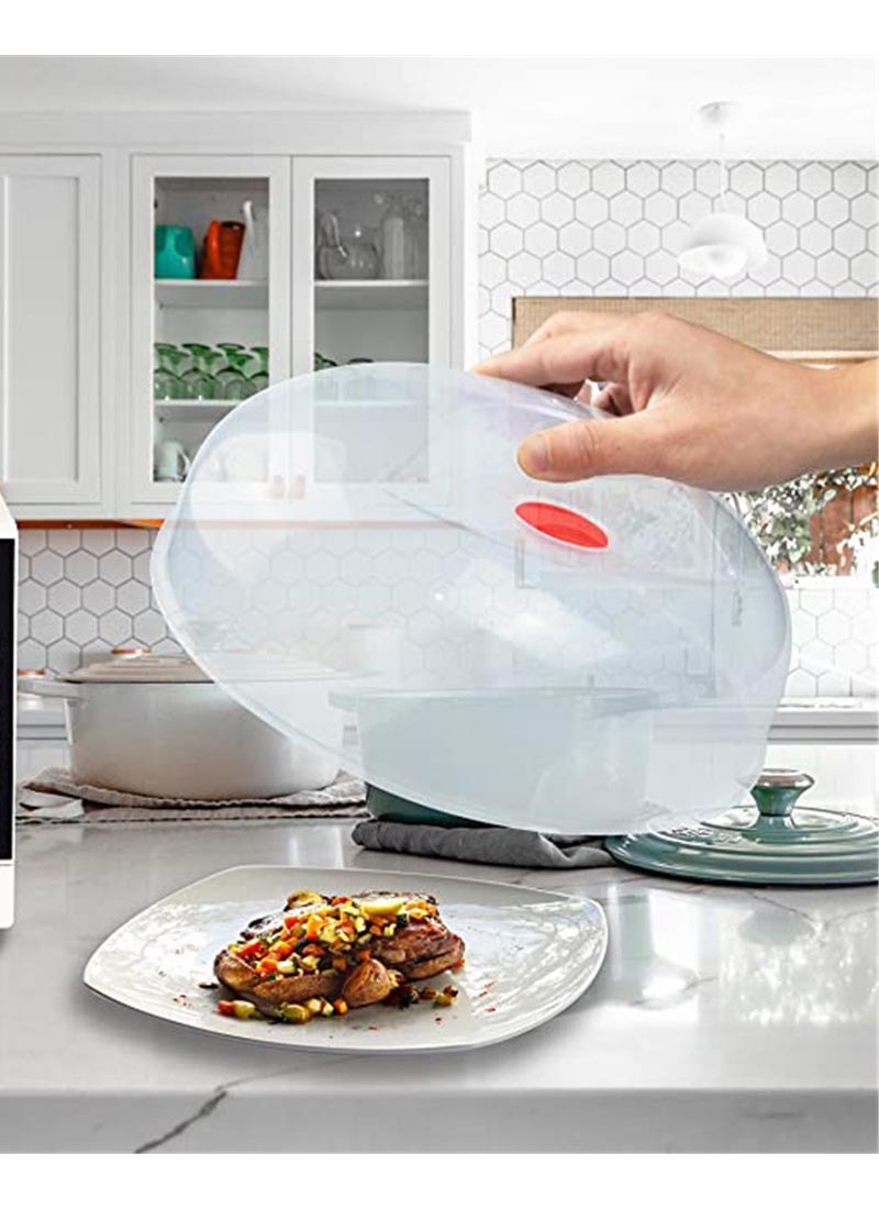 MICROWAVE PLASTIC FOOD COVER