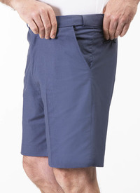 LINEN BLEND SHORTS 