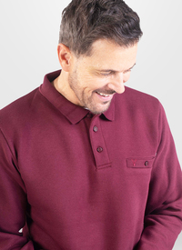 Fleece Lined 3 Button Polo 