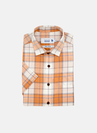 Double Two S/S Large Check Shirt 