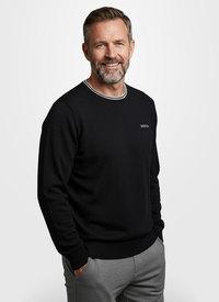 Lambretta Tipped Crew Neck Jumper 