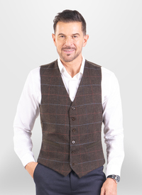 MALHAM TWEED WAISTCOAT 