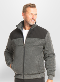 Full Zip Warm Faux Fur Lined Jacket 