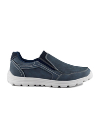 Navy Memory Foam Comfort Leisure Shoe 