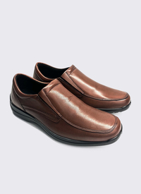 Twin Gusset Casual Slip On Shoe 