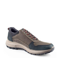 Brown Nubuck Waterproof Trail Shoes 