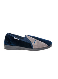 Dunlop Twin Gusset Velour Slippers Dunlop Twin Gusset Velour Slippers