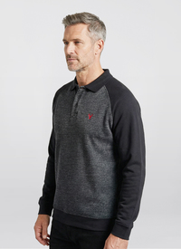 Relaxed Fit Two Tone Polo Relaxed Fit Two Tone Polo
